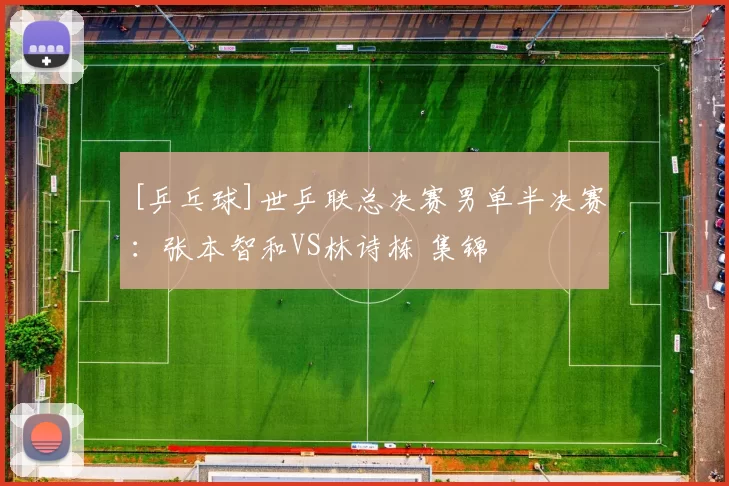[乒乓球]世乒联总决赛男单半决赛：张本智和VS林诗栋 集锦